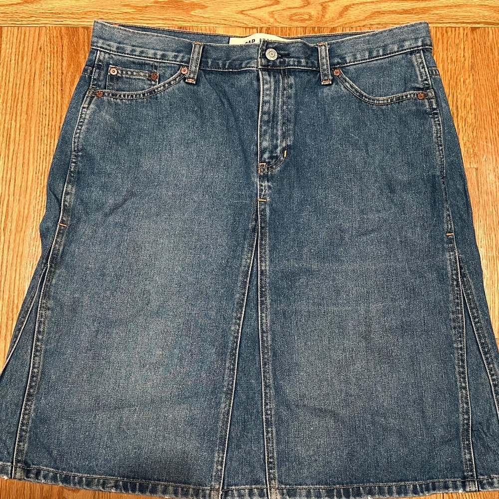 Vintage Gap Denim Skirt sz 14